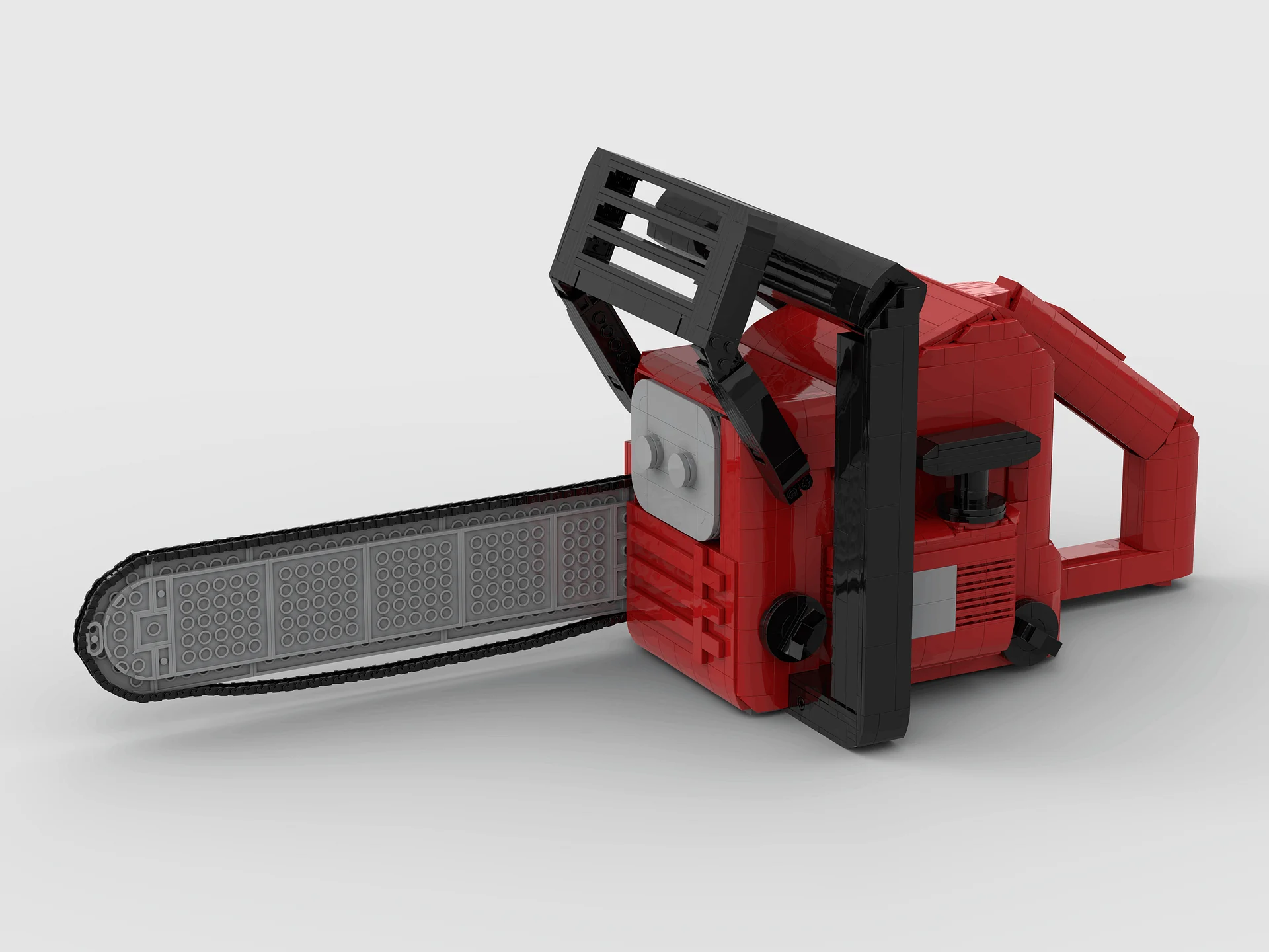 Vacuum-Powered Chainsaw MOC Instructions product image (5)