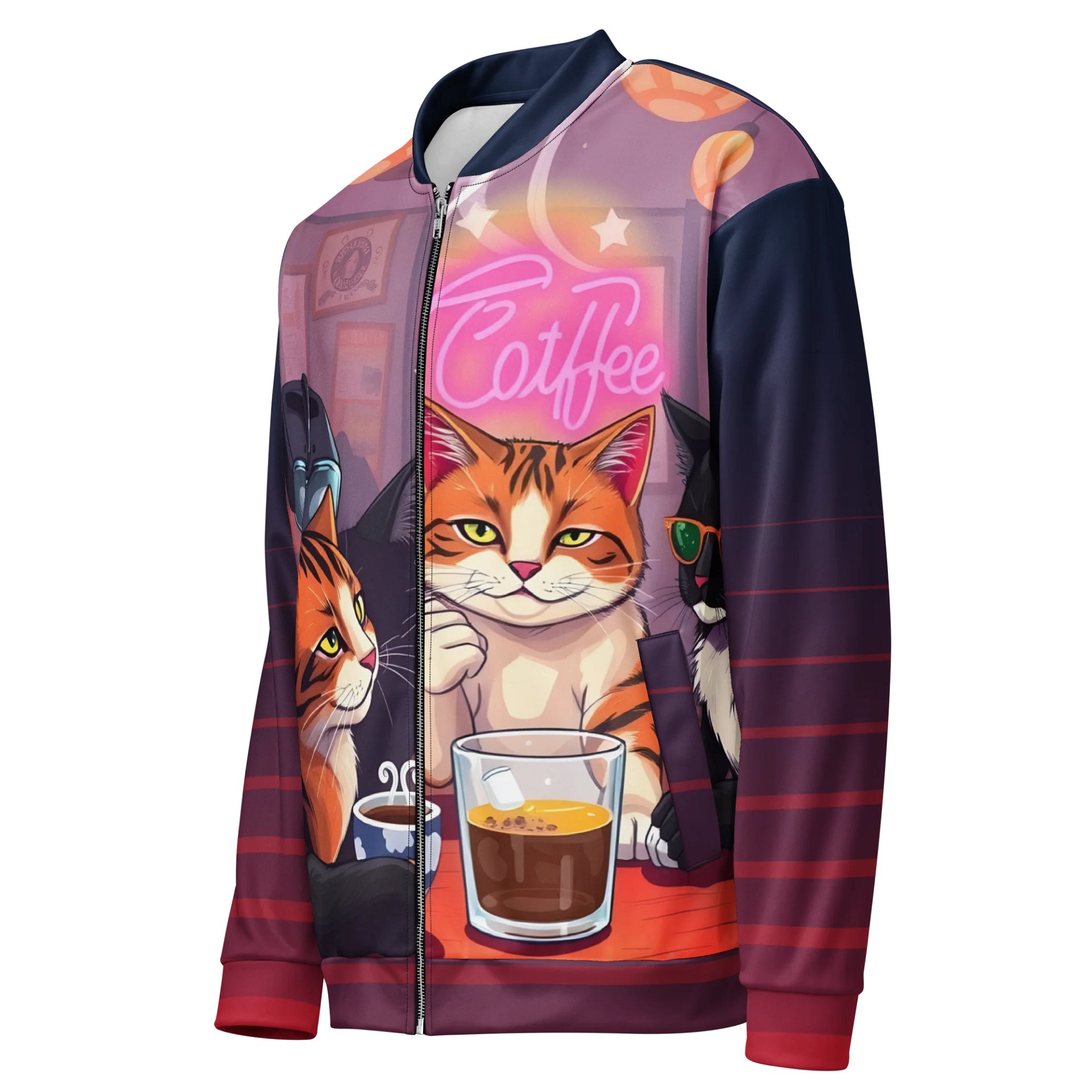 Bomber Jacket-The Meowcha Club product image (3)