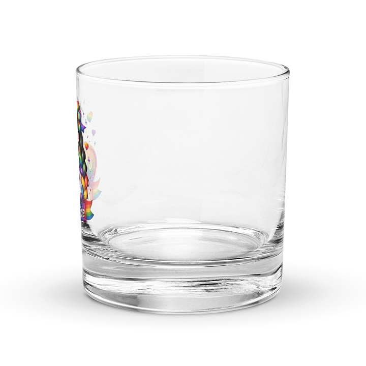 Happy Pride Rainbow Anime Rocks Glass product image (2)