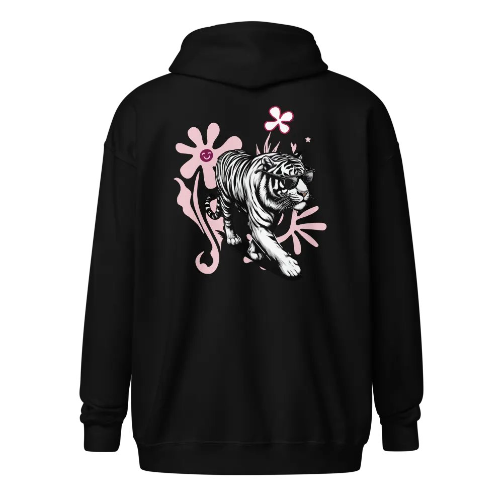 Smiley Bloom Zip Hoodie product image (8)