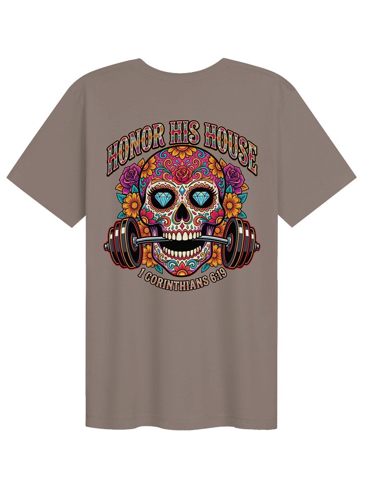 Unisex His House Sugar Skull T-Shirt product image (1)