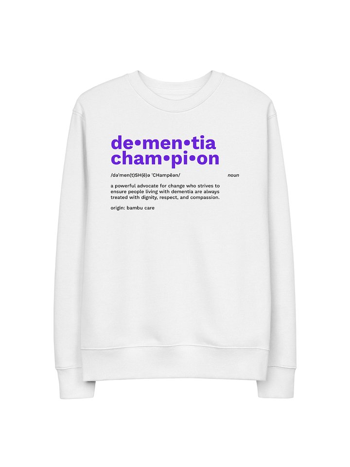 Dementia Champion Sweater - White product image (1)