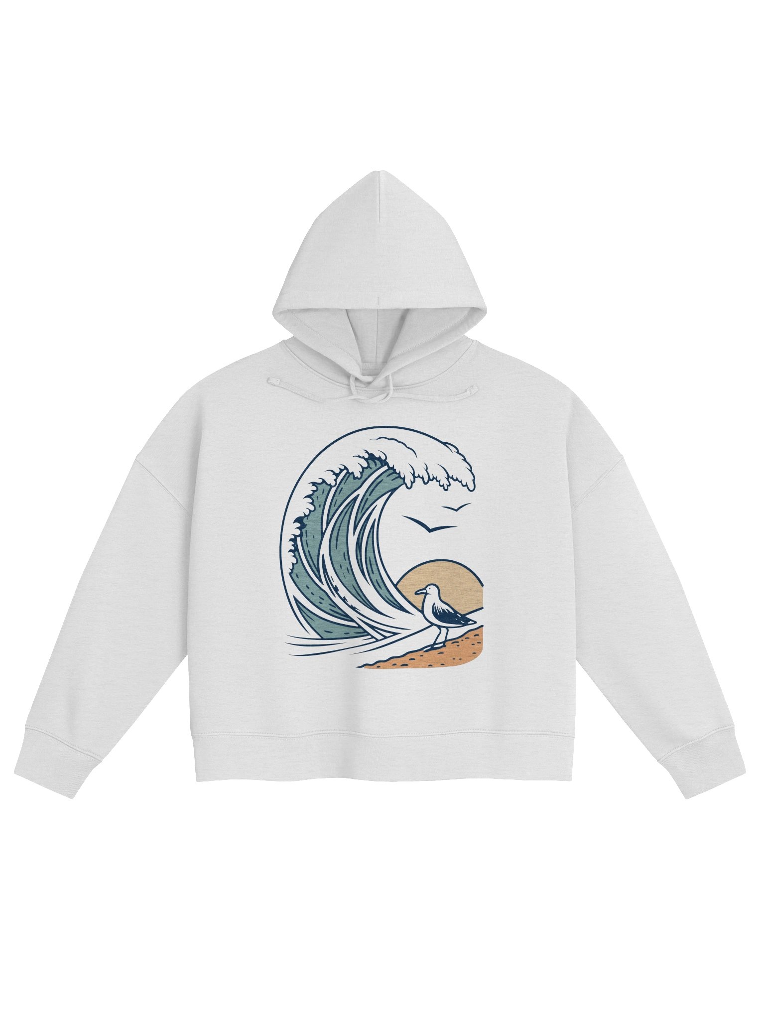 Coastal Wave Graphic Hoodie product image (5)
