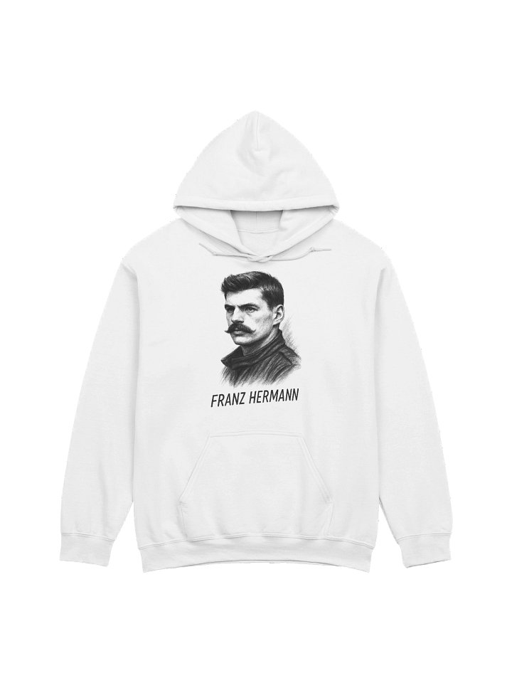 Vintage Franz Hermann Monochrome Portrait Hoodie product image (1)