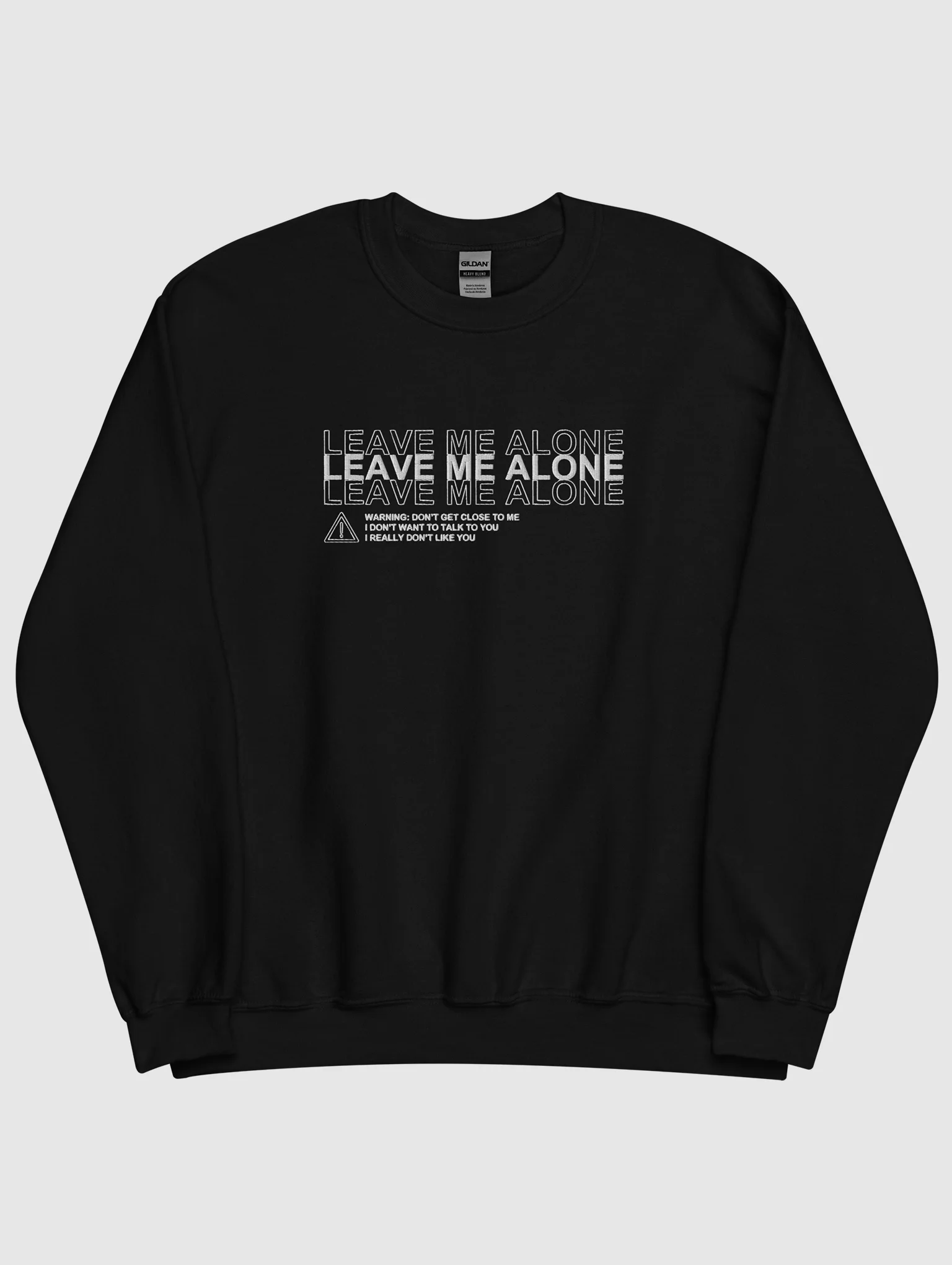 Leave me alone - Sweatshirt product image (1)