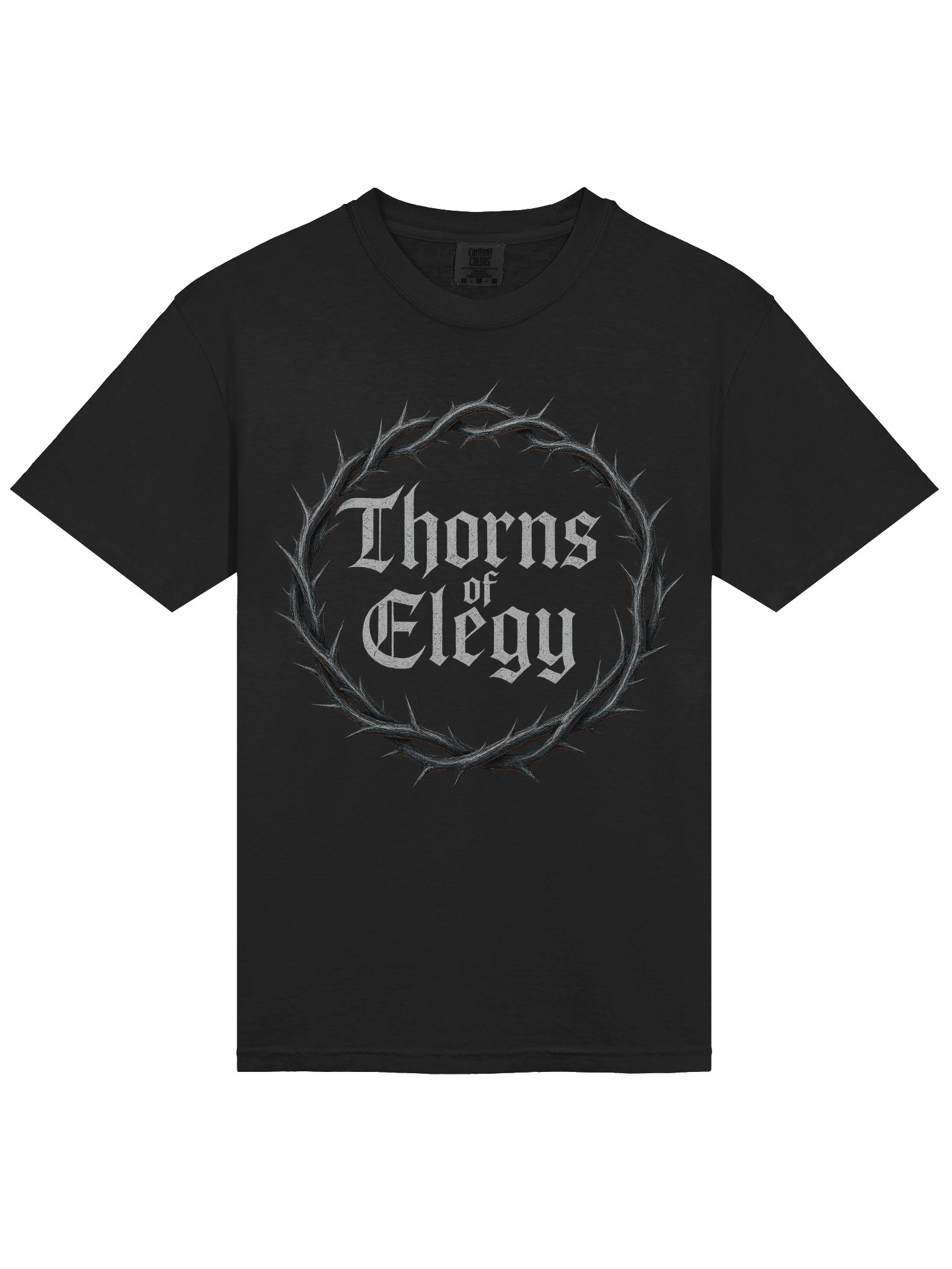 Thorns of Elegy – Thorn Crown Emblem Tee product image (3)
