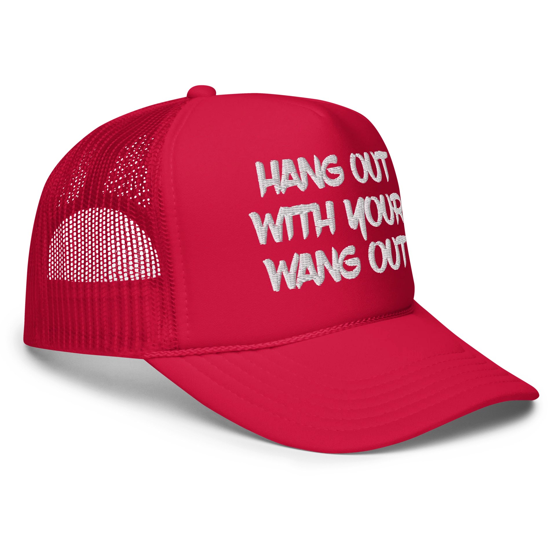 WANG OUT Foam Trucker Hat product image (13)