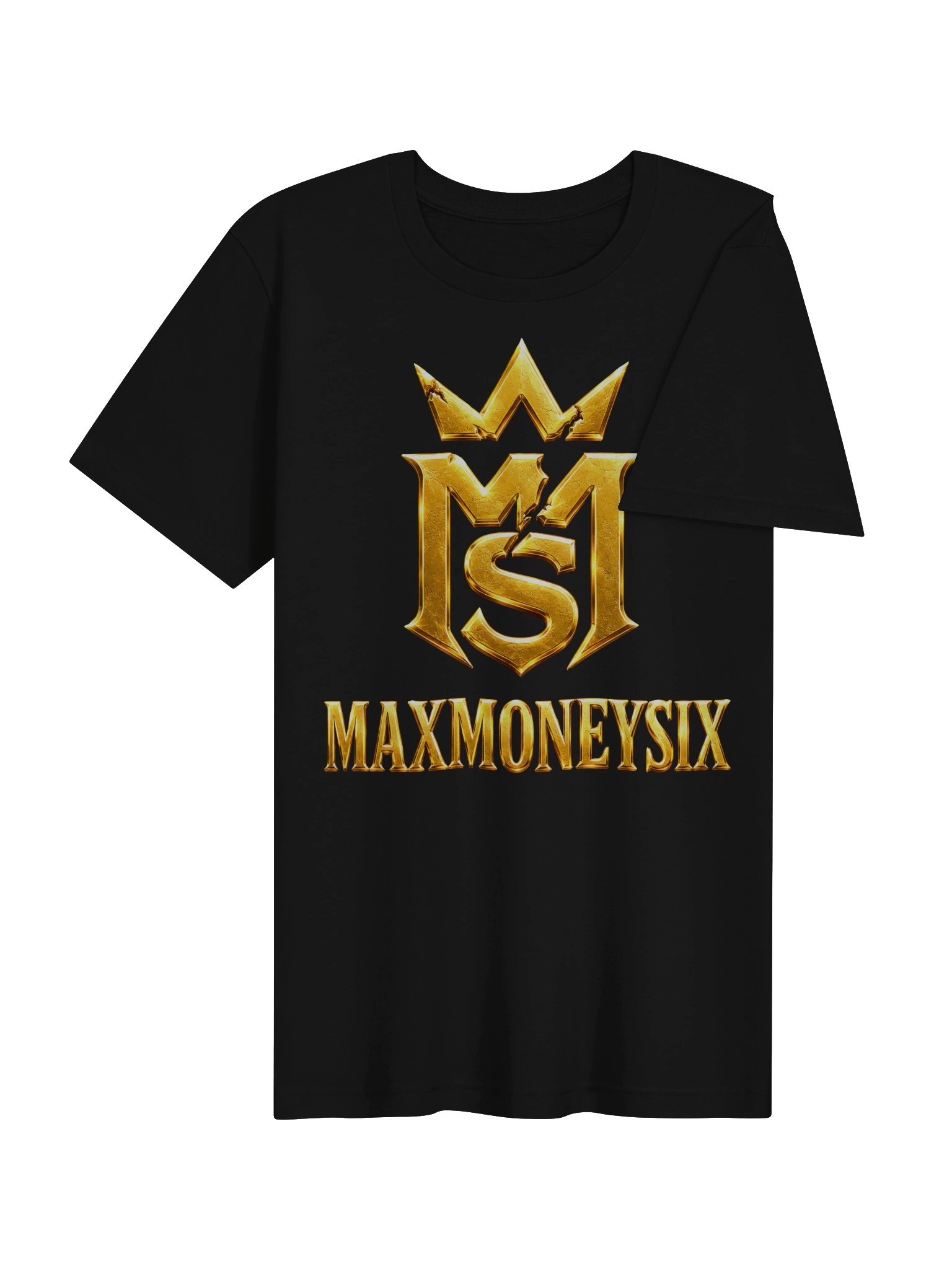 MAXMONEYSIX Crown Crest Tee – 3D Gold product image (7)