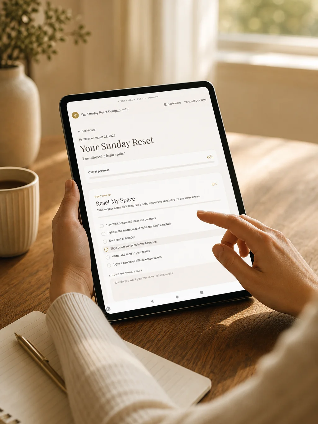 The Sunday Reset Ritual Kit™ | Complete Digital Reset Experience product image (11)