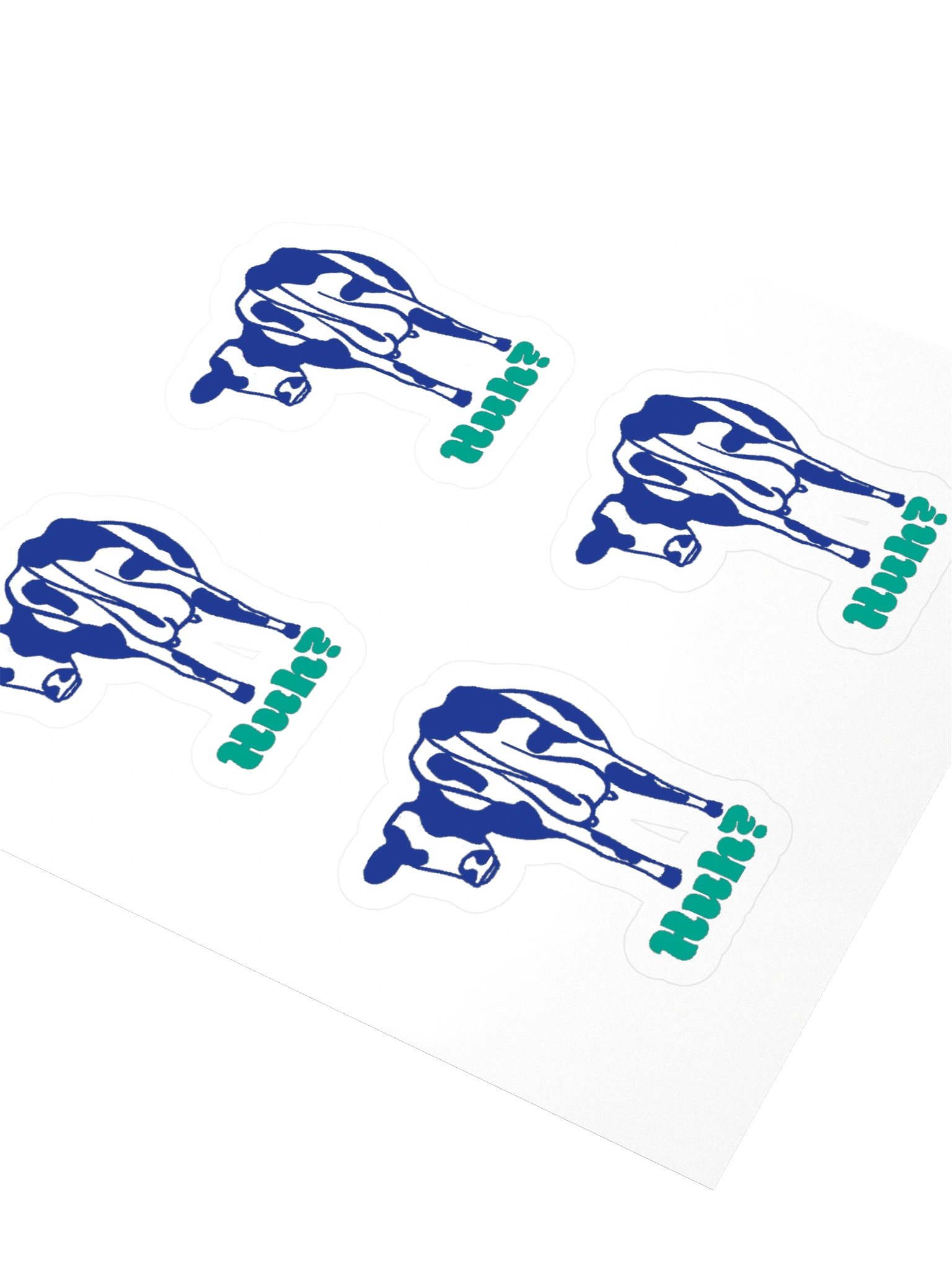 Huh? - Sticker (small) product image (3)