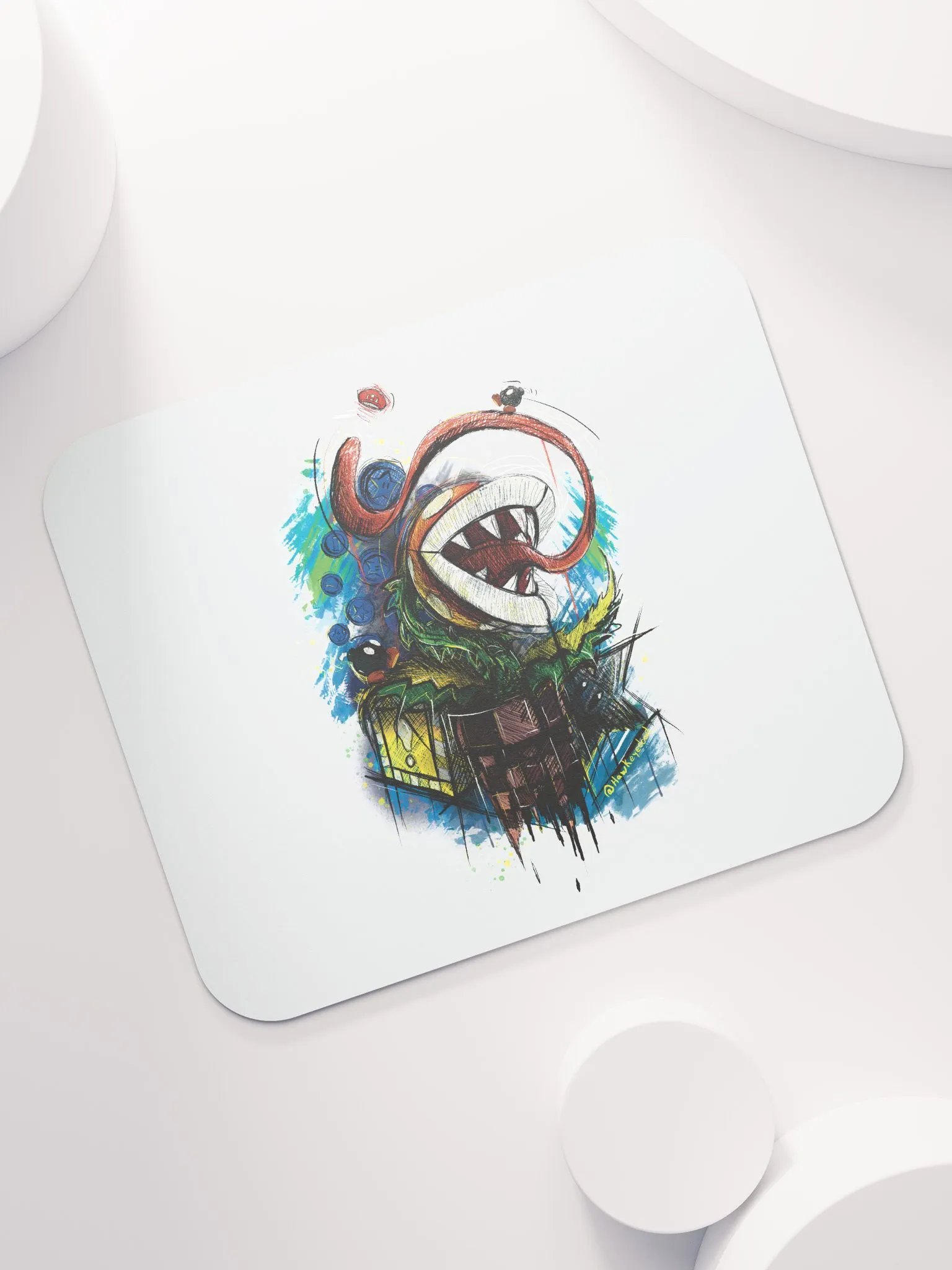 Piranha Plant by StephyJ Mouse Pad product image (7)