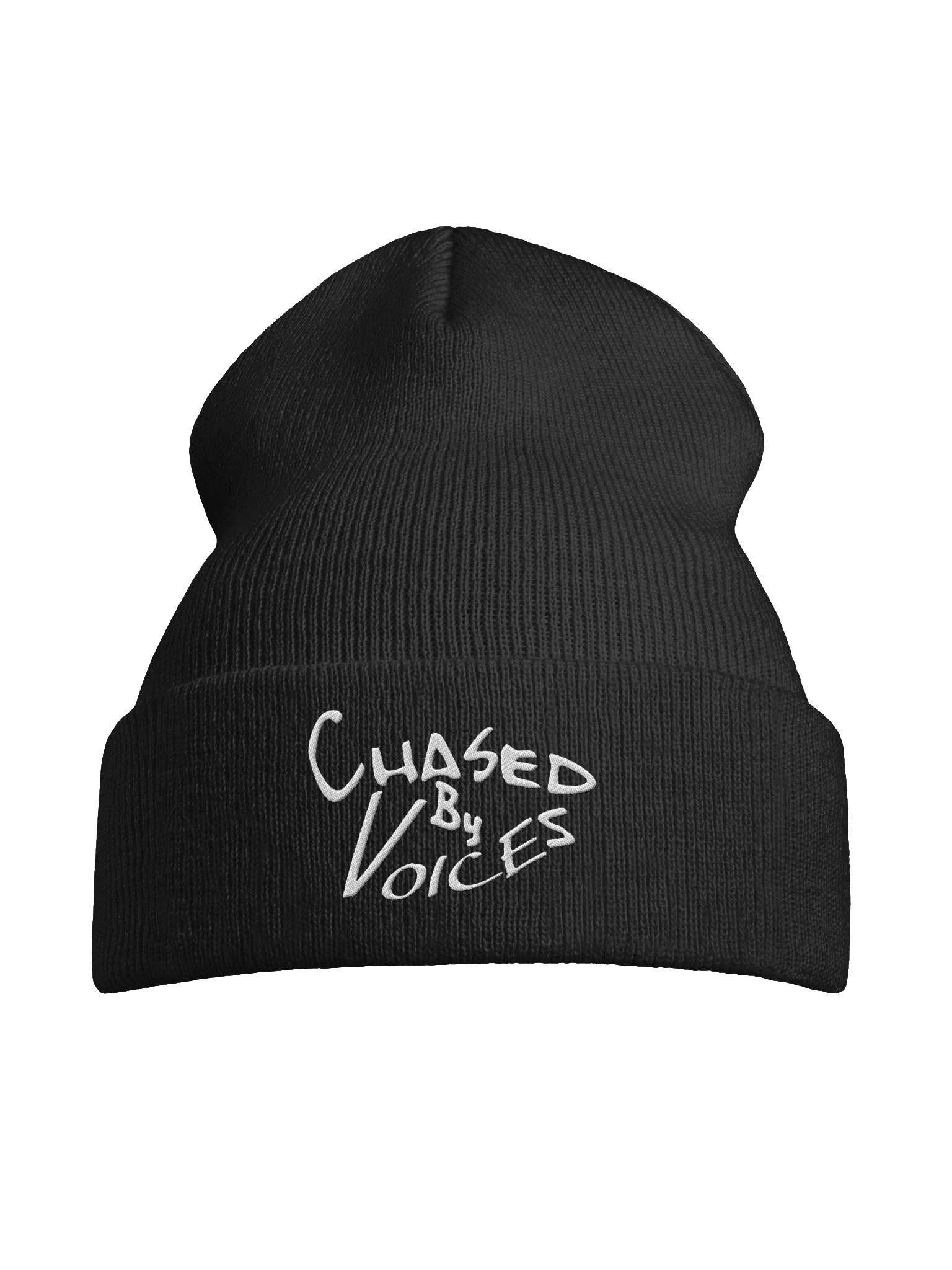 OG ChasedByVoices Logo Cuffed Beanie product image (39)