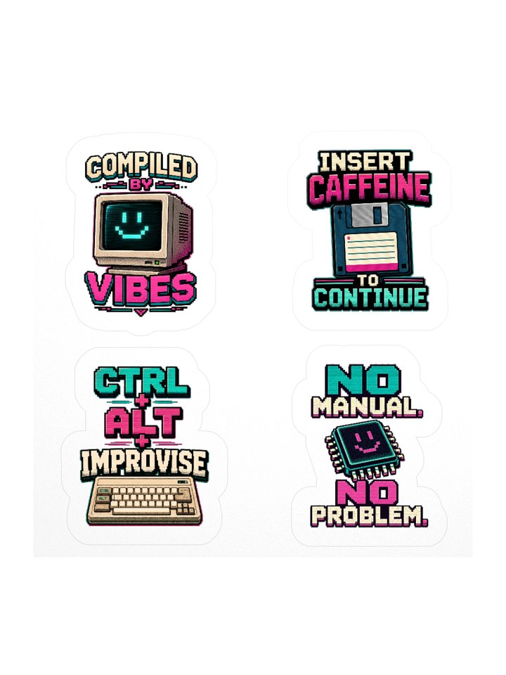 Compiled Chaos Sticker Pack product image (1)