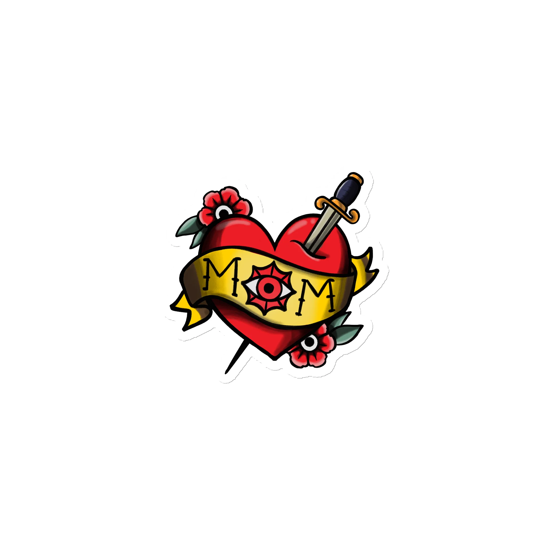Heart Mom Magnet product image (1)