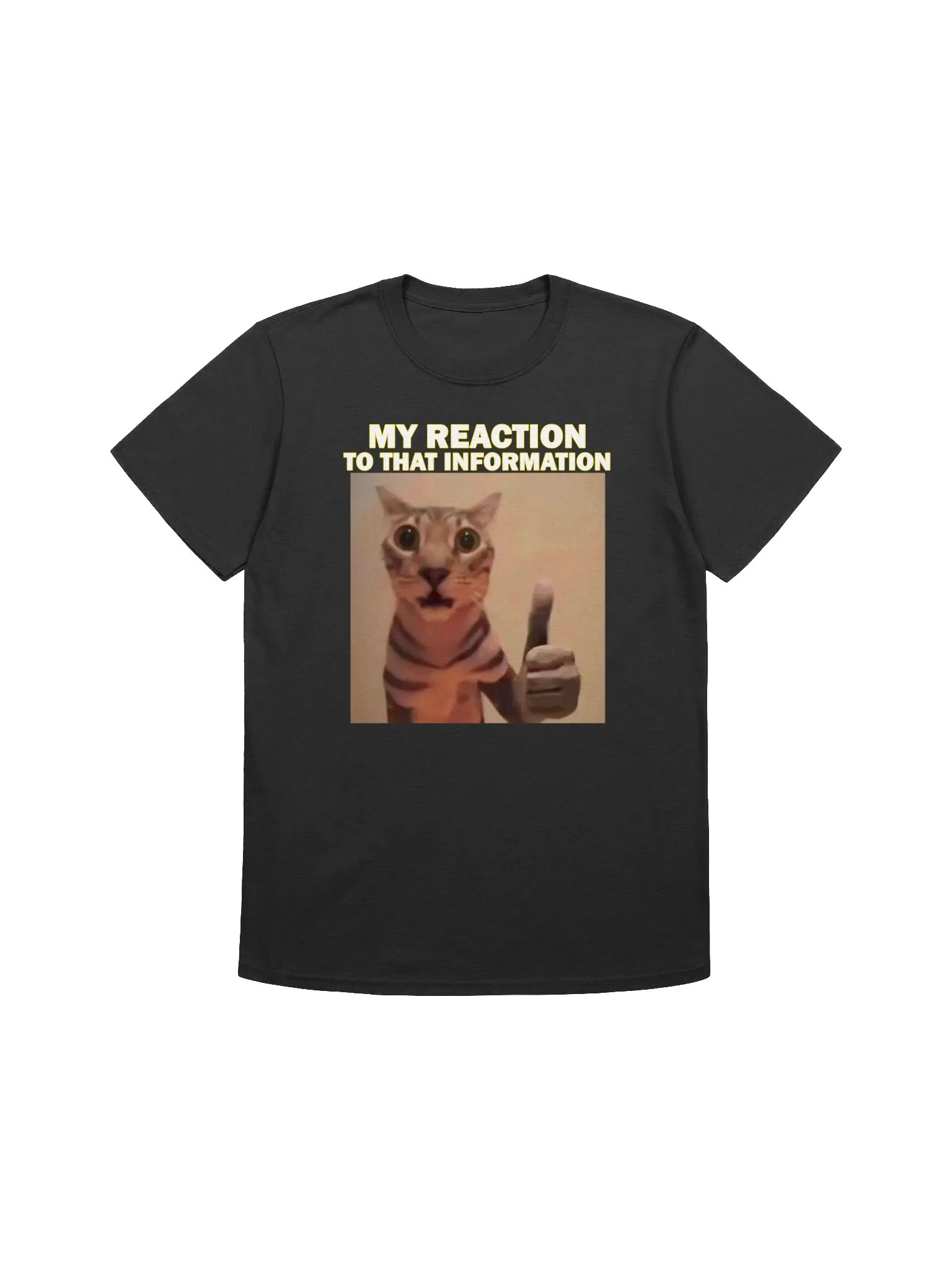 MY HONEST REACTION TO THAT INFO T-SHIRT product image (3)