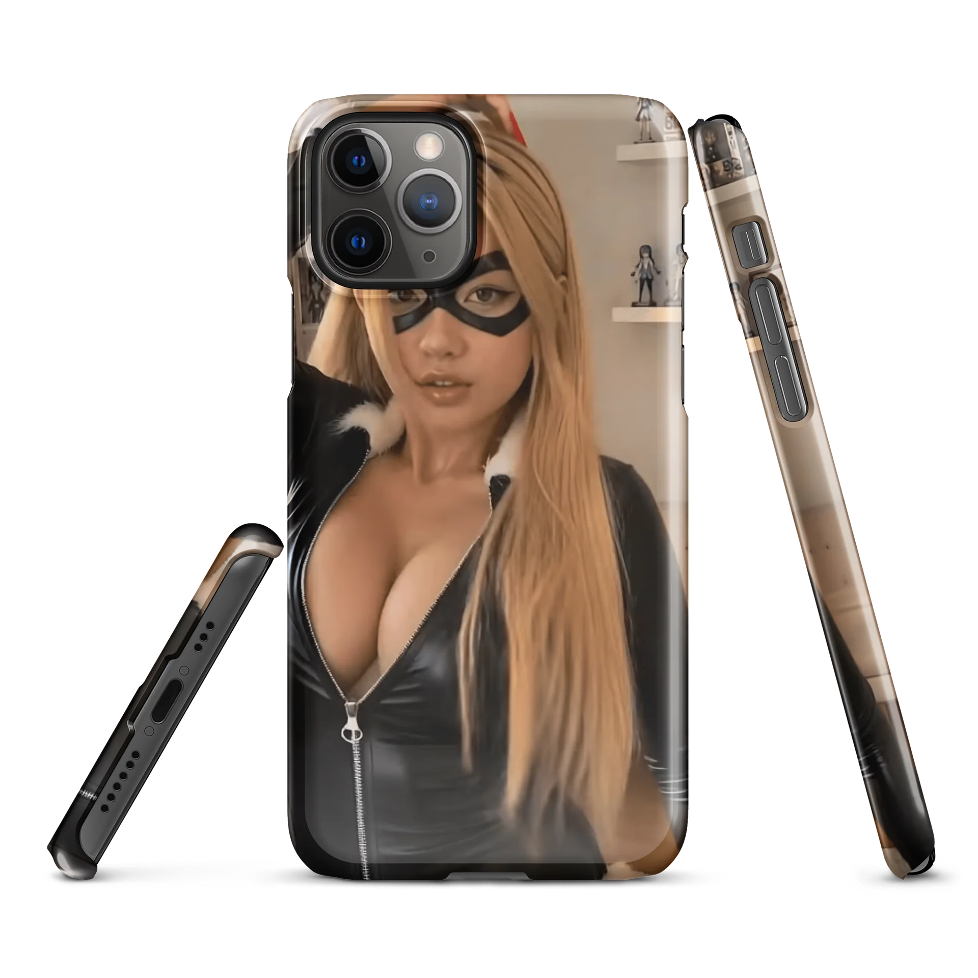 Cosplay Corner x Wavebunny.exe iPhone Snap Case | Black Cat Cosplay product image (2)