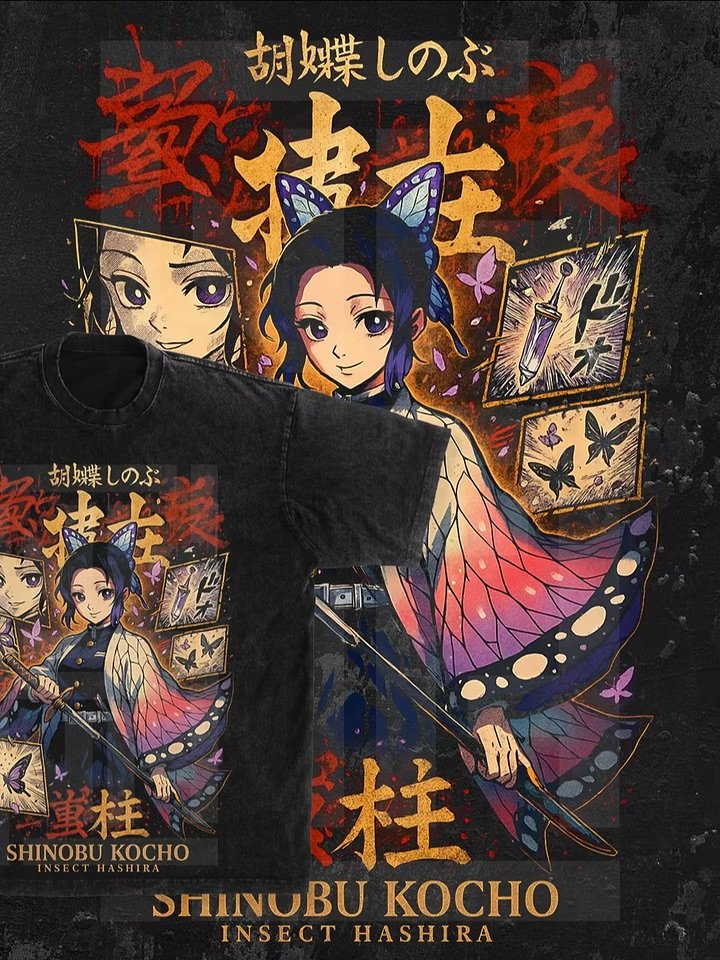 9-Piece Demon Slayer DTF & DTG PNG Pack product image (7)