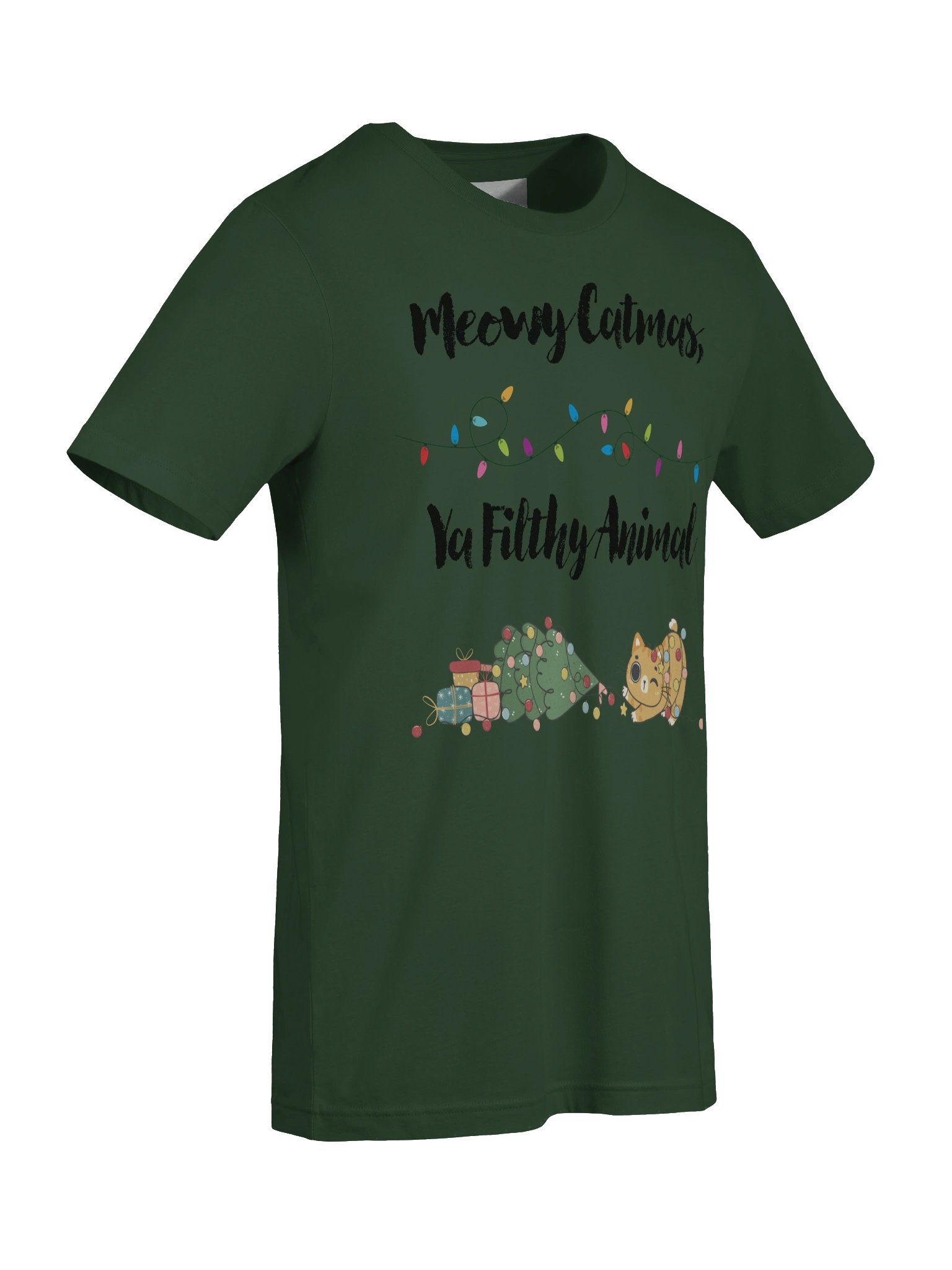 MEOWY CATMAS CHRISTMAS TEE product image (73)