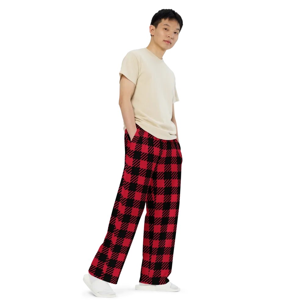 Blank & Red Wide-Leg Pants product image (8)