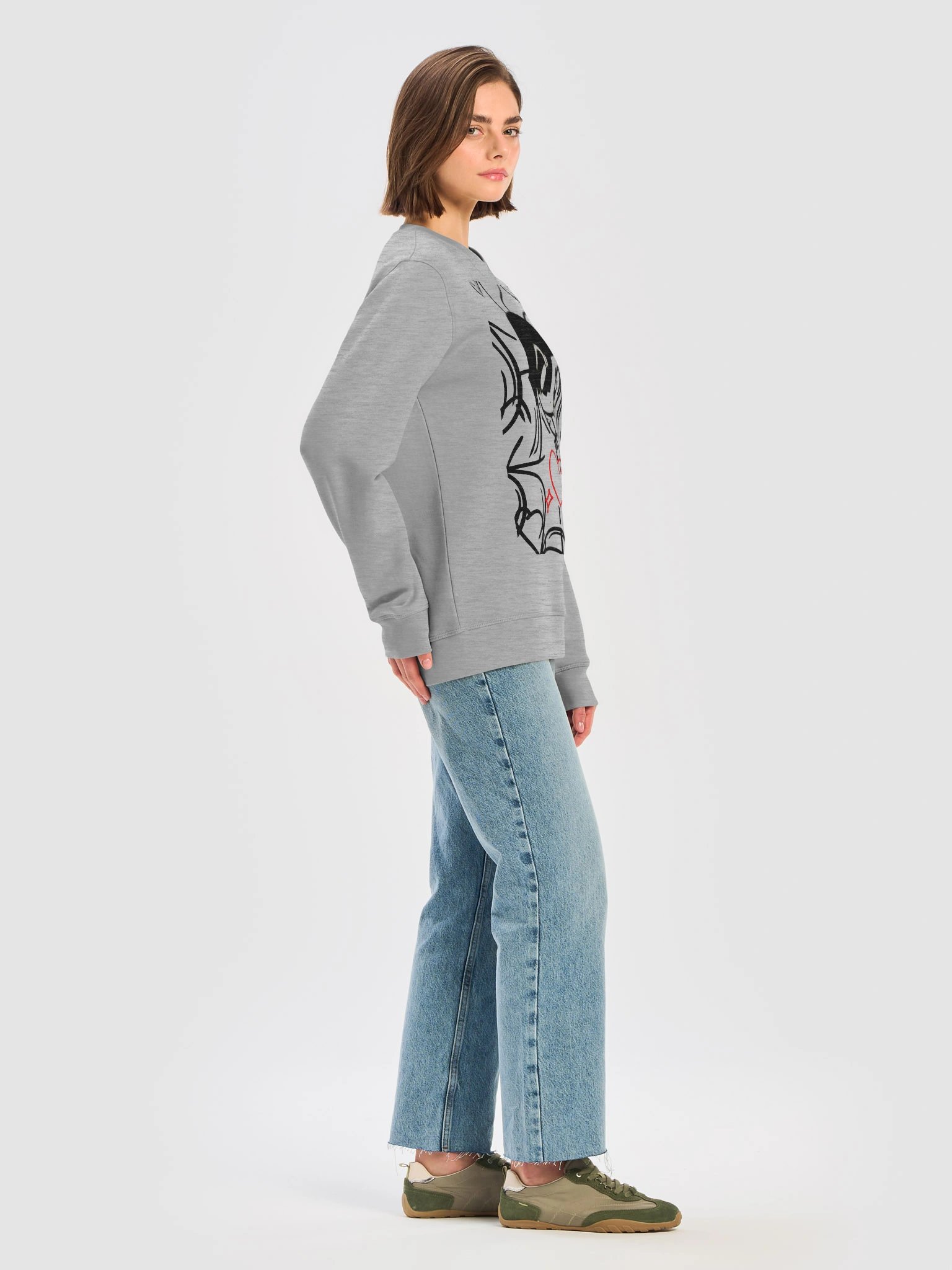 Your Heart is Beautiful (Unisex Organic Sweatshirt) product image (7)