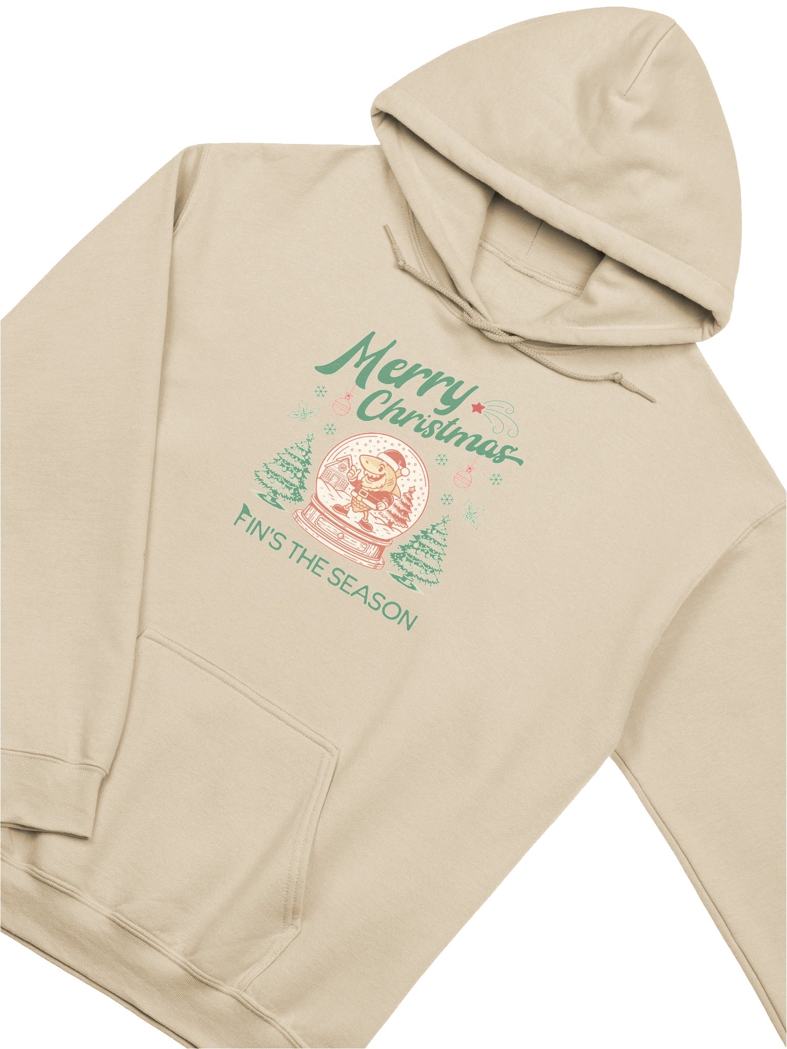 Christmas CornShark Snow Globe Hoodie product image (3)