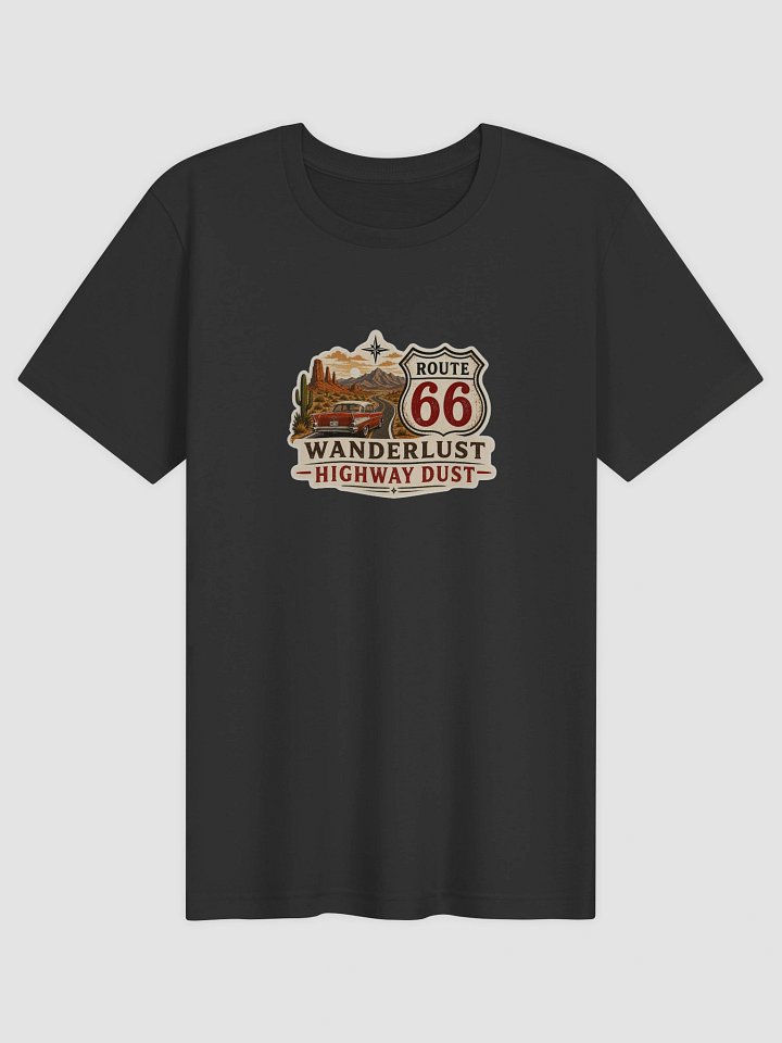 Wanderlust, Highway Dust Unisex Jersey Short Sleeve Tee product image (51)