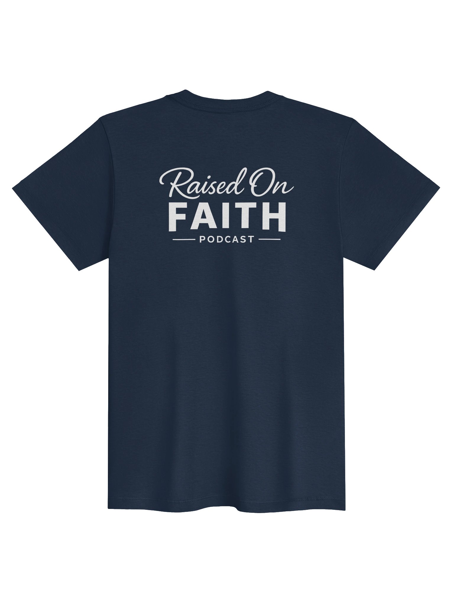 Raised on Faith Women's Tee - White Logo product image (2)