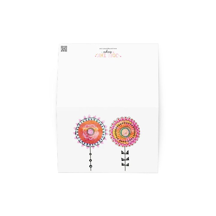 Whimsical Floral Delight Greeting Card product image (4)