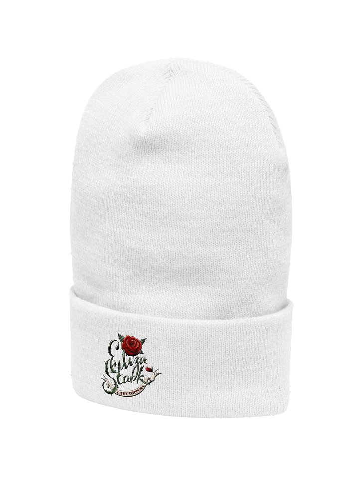 Vintage Rose Cuffed Beanie product image (2)