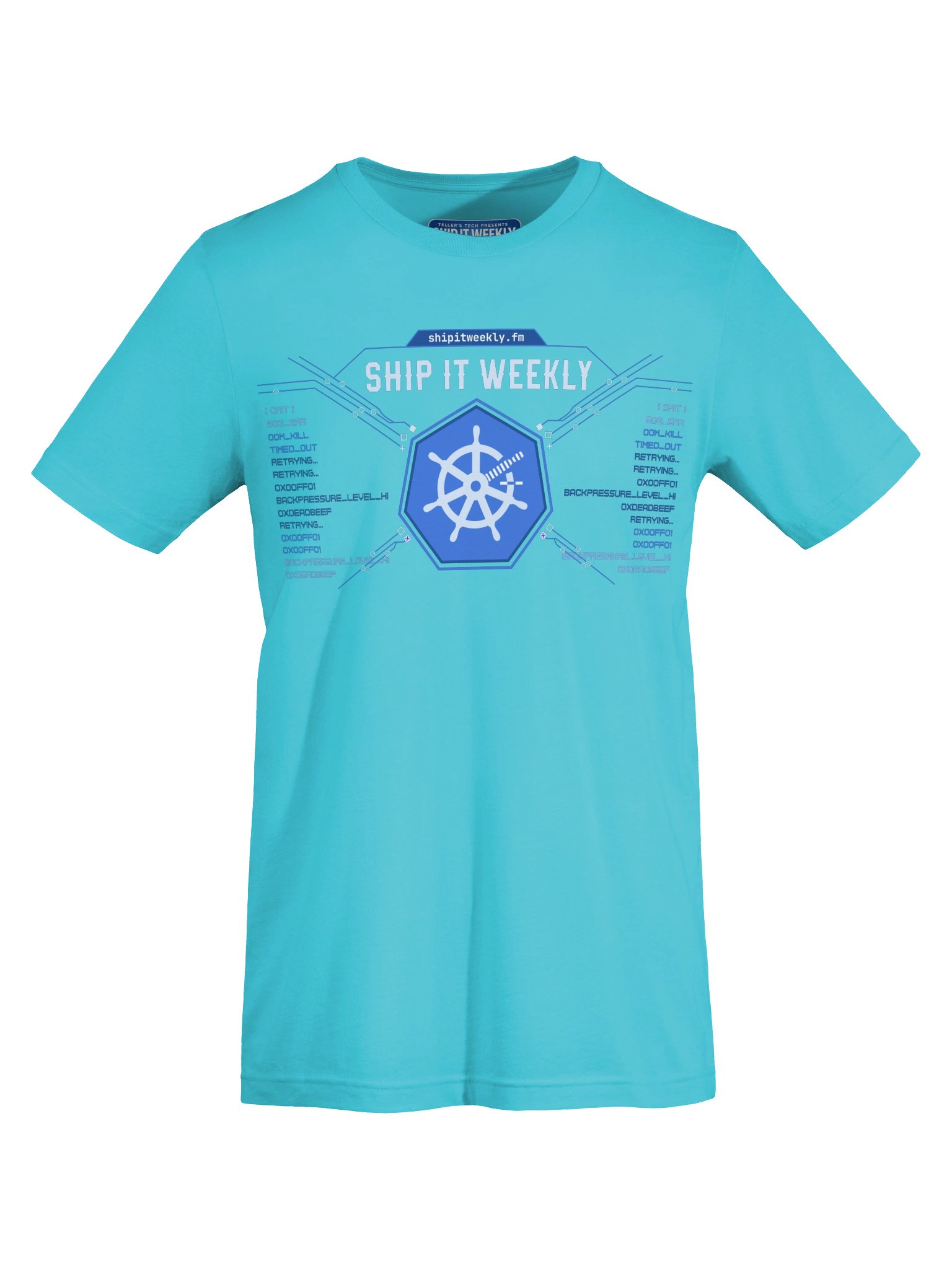 Backpressure Badge | Ship It Weekly DevOps Tee product image (5)
