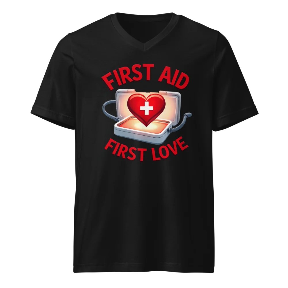 First Love First Aid V-Neck Tee product image (1)