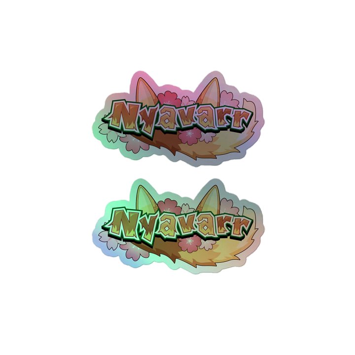 Holographic Logo Stickers product image (2)