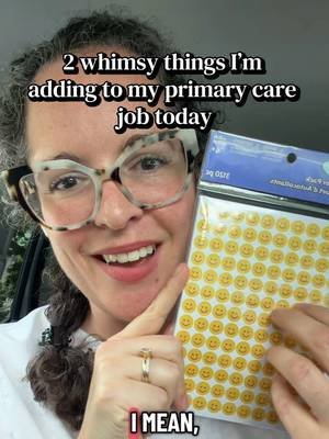 Yay or nay on the stickers though. Too much? Not enough? #primarycare #nursepractitioner #npschool #paschool 
