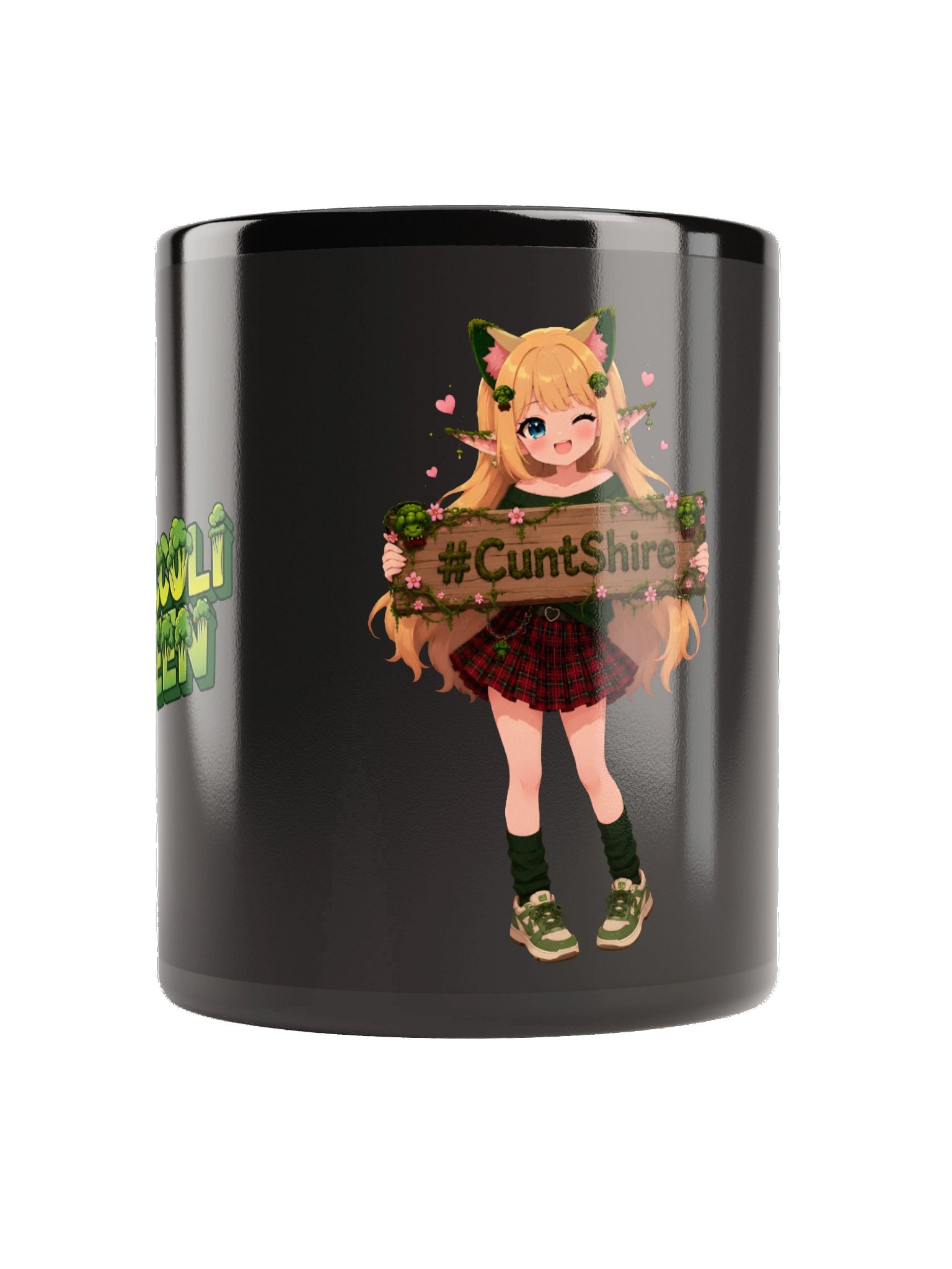 [CUNT SHIRE] Black Glossy Mug product image (2)
