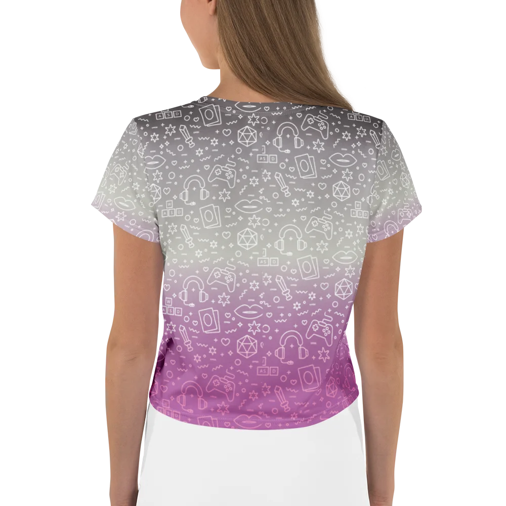 Asexual Cropped T-Shirt product image (2)