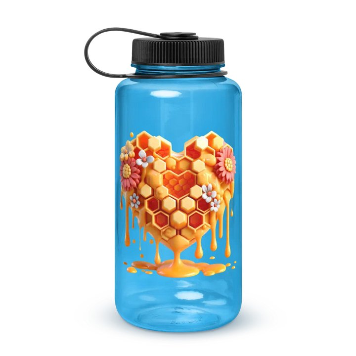HOT BOX FAM HEART WAX FLOWER DRIP WATER BOTTLE product image (3)