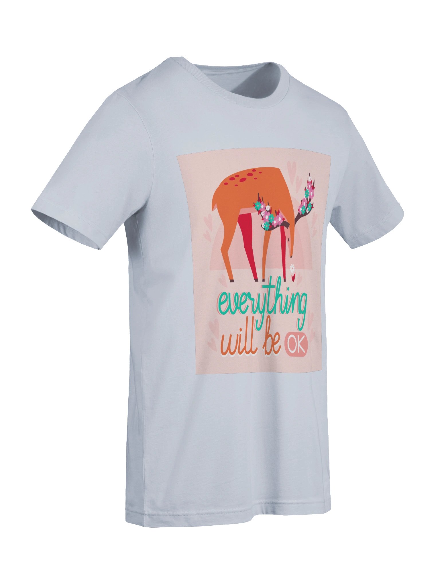 Everything Will Be OK Shirt | Positive Quote Graphic Tee product image (9)