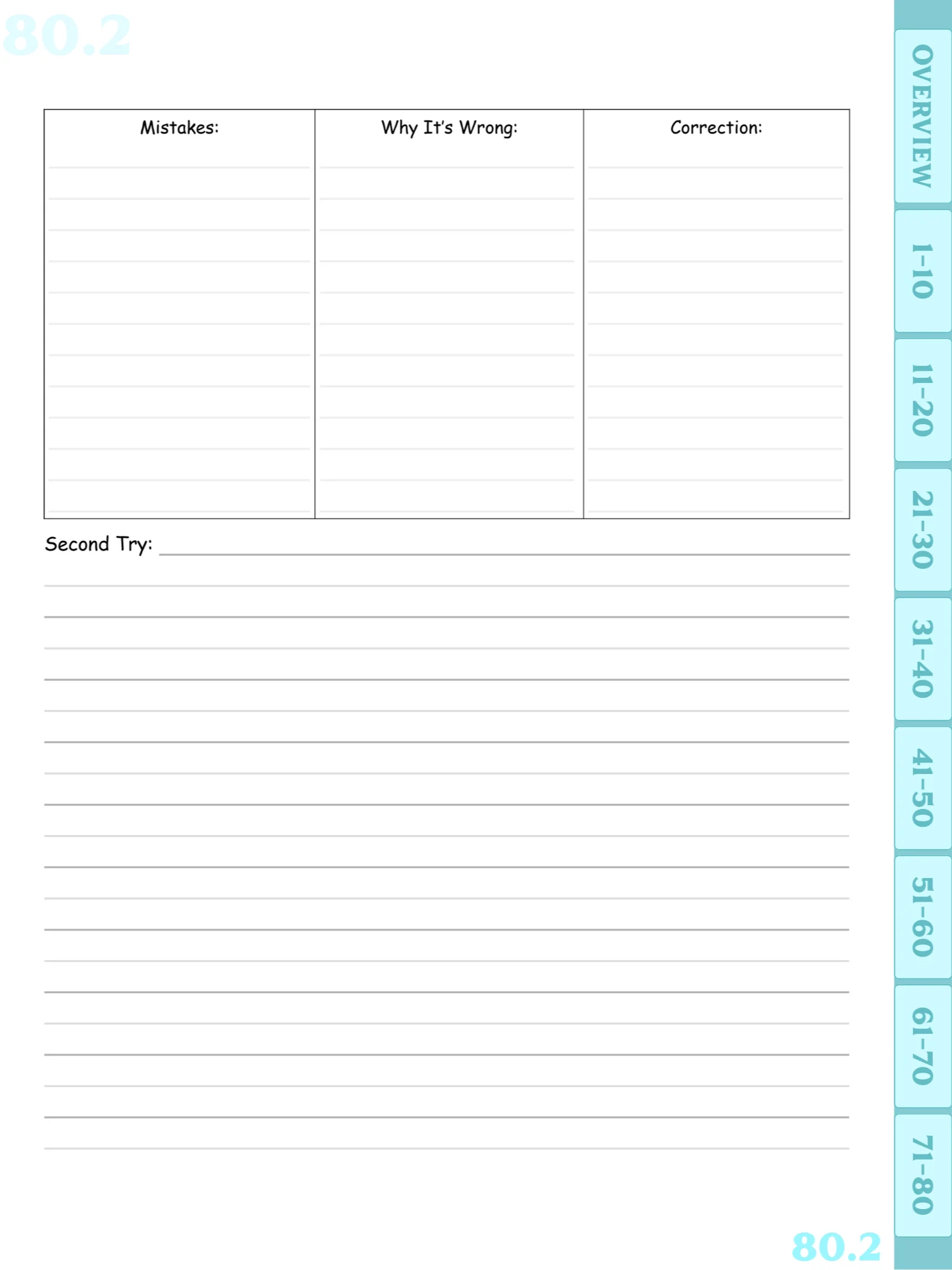 Pastel Blue Digital Writing Practice Journal product image (5)