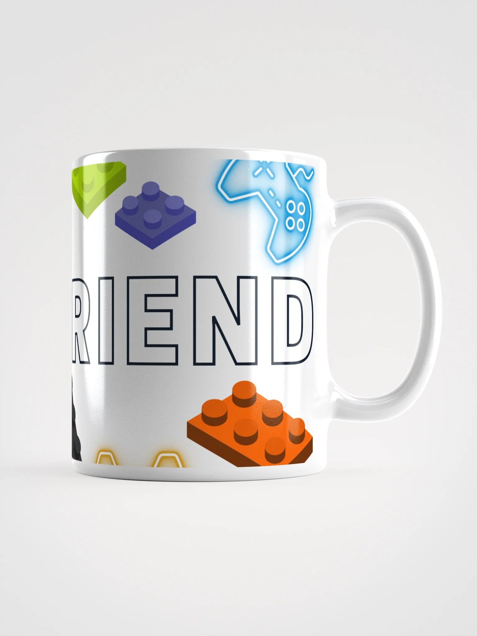 Thradriend White Glossy Mug product image (1)