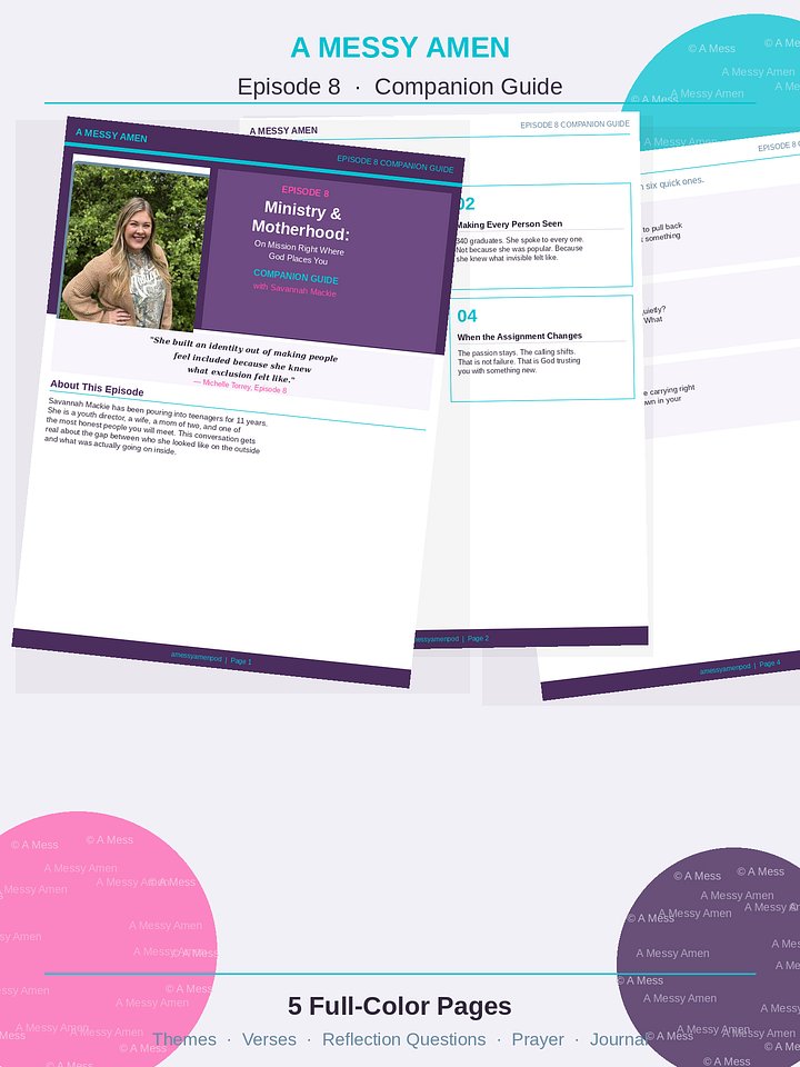 Ministry & Motherhood | Ep. 8 Digital Bundle product image (2)