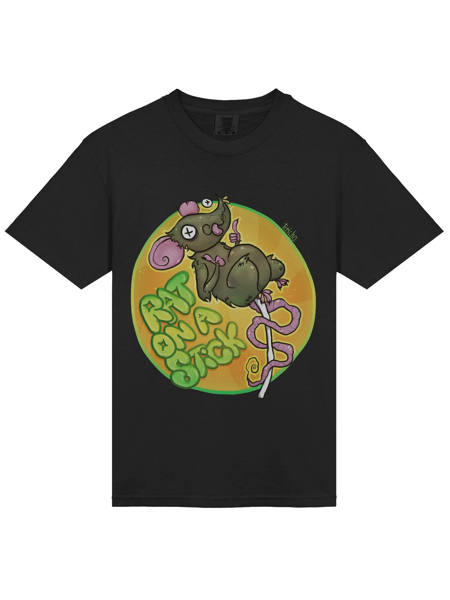 Rat on a Stick T-shirt product image (3)