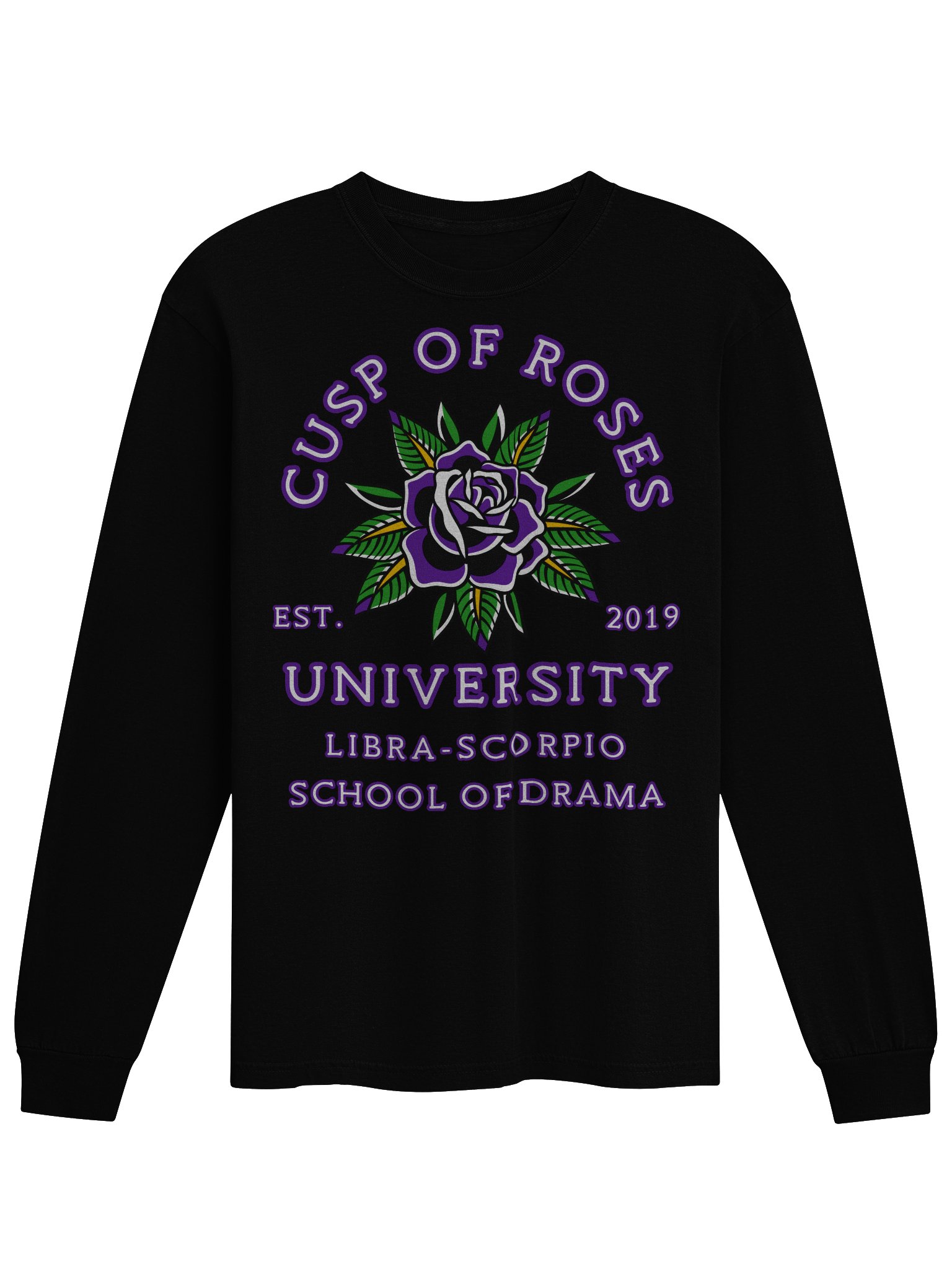school of drama long tee product image (1)
