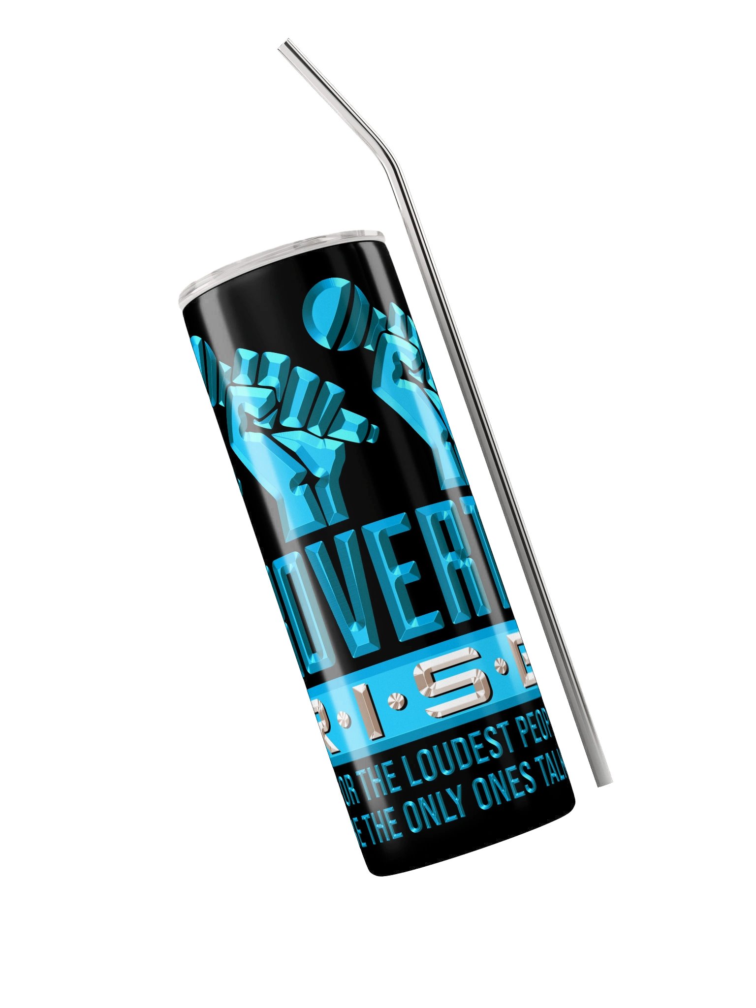 Introverts Arise, 20oz Tumbler, Baby Blue product image (3)