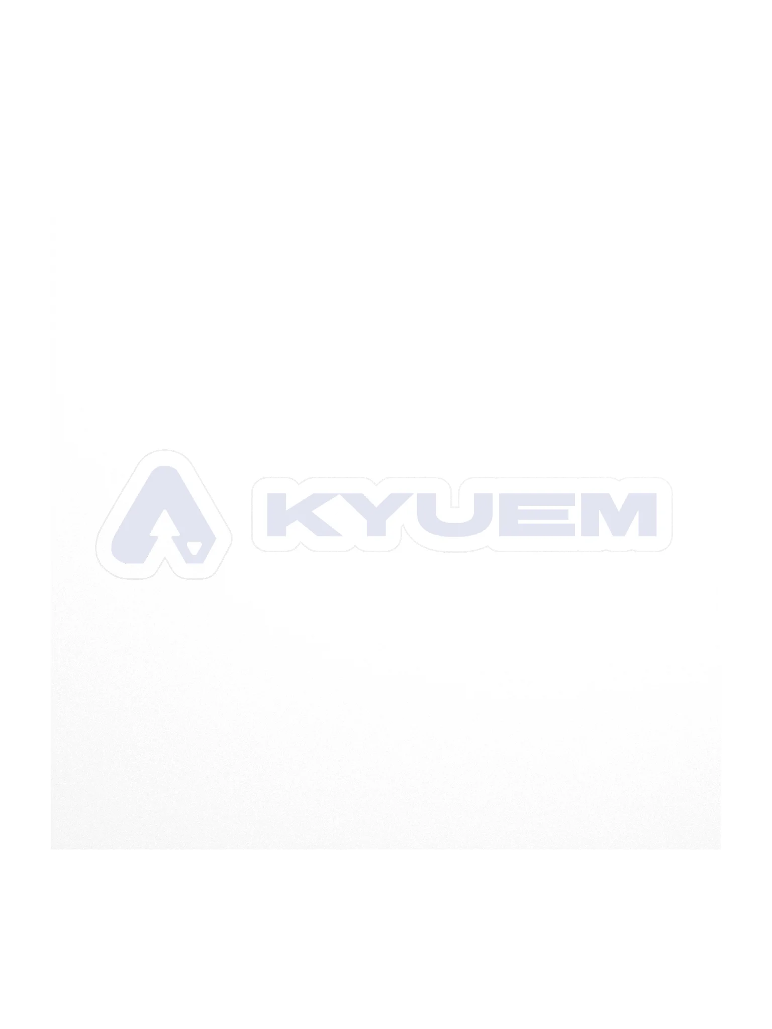 Kyuem Wordmark Sticker product image (1)