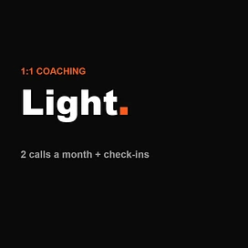 Coaching: Light tier thumbnail
