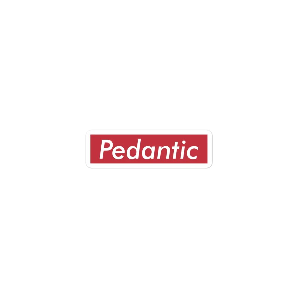 Pedantic Magnet product image (1)