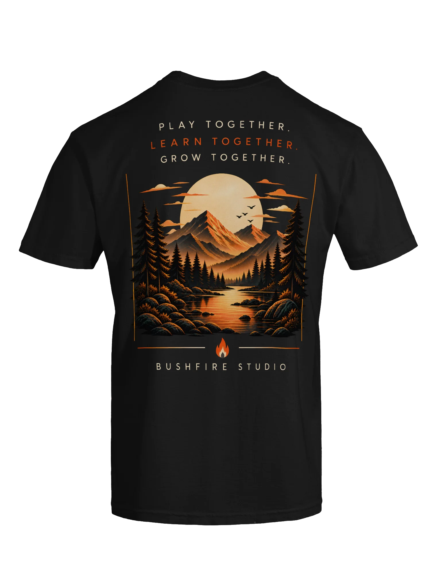 BushFire Studio | Abstract Tee Dark product image (11)