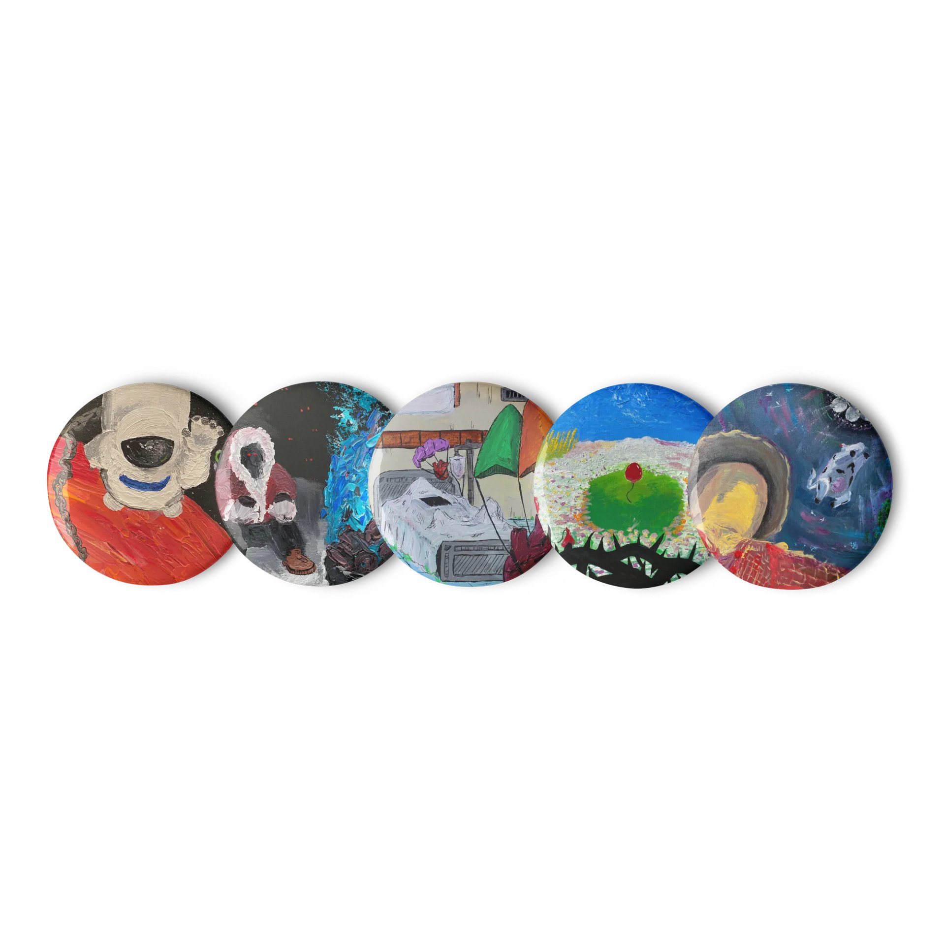 Seen IT Artwork Pins Set 1 product image (1)