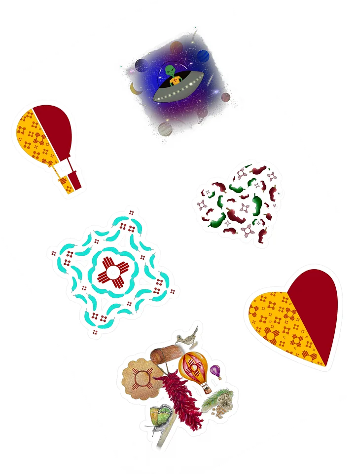 New Mexico Love Sticker Sheet product image (1)