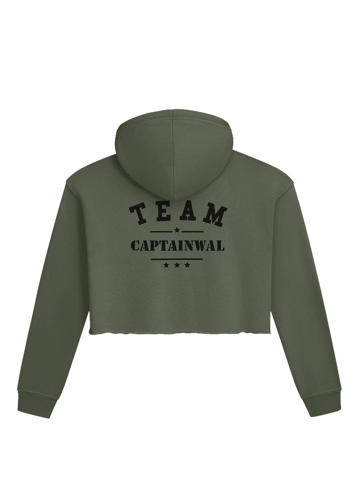 Team Captainwal Fleece Crop Hoodie product image (6)